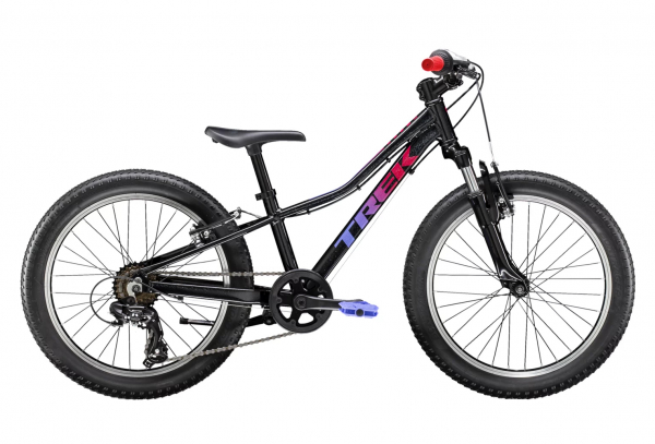 VTT Semi-rigide Enfant 2023 Trek Precaliber 20'' 7V Girls Voodoo Noir
