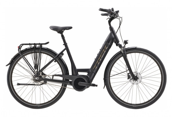 Vélo De Ville Électrique Trek District+ 4 Lowstep 500wh Shimano Nexus 7V Rage Red 2022
