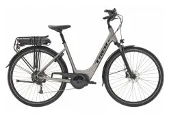 Vélo De Ville Électrique Trek Verve+ 2 Lowstep Bosch 400wh Shimano Altus 9V Matte Gunmetal 2023