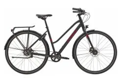 Vélo De Ville Trek District 3 Equipped Stagger Shimano Nexus 8V Matte Trek Black 2023