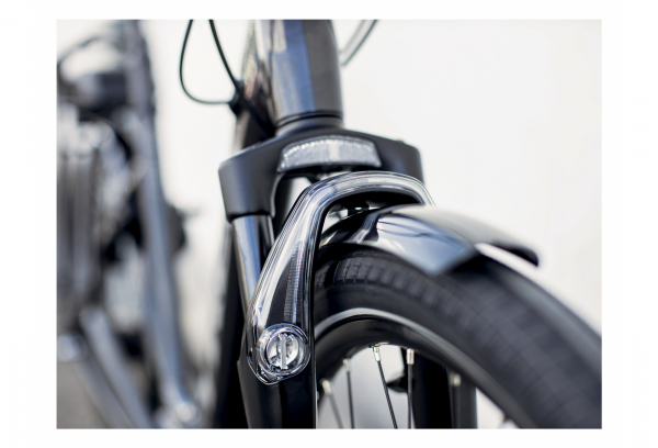 Vélo De Ville Électrique Trek District+ 4 Lowstep 400wh Shimano Nexus 7V Dnister Black 2022 – Image 6