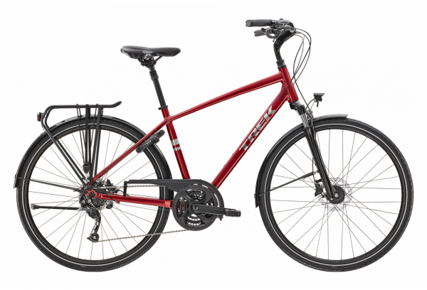 Vélo De Ville Trek Verve 2 Equipped Shimano Altus 8V Rage Red 2022