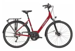 Vélo De Ville Trek Verve 2 Equipped Lowstep Shimano Altus 8V Rage Red 2022