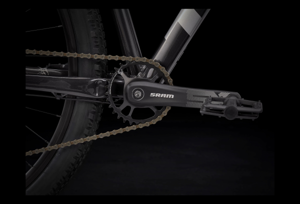 VTT Semi Rigide Trek Marlin 8 Sram SX 12V 26'' Bleu Alpine / Gris Dnister Fade 2023 – Image 4