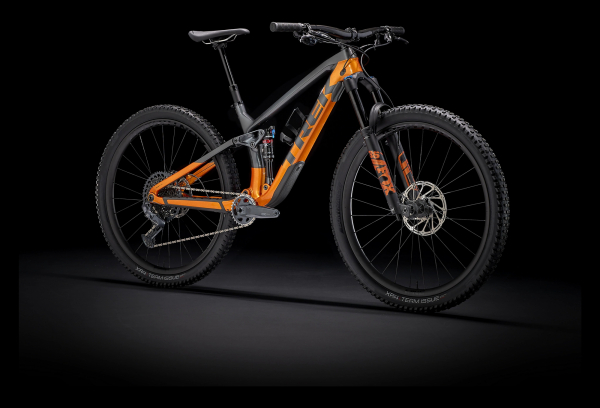 VTT Tout-Suspendu Trek Fuel EX 9.8 29'' Sram GX Eagle 12V Lithium Grey / Orange 2023 – Image 2
