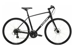 Vélo De Ville Sportif Trek FX 1 Disc Shimano Tourney/Altus 8V 700 Mm Noir Satin 2023