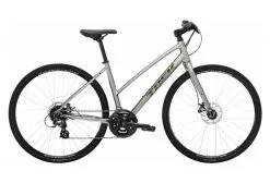 Vélo De Ville Sportif Trek FX 1 Stagger Shimano Tourney / Altus 8V 700 Mm Gris 2023