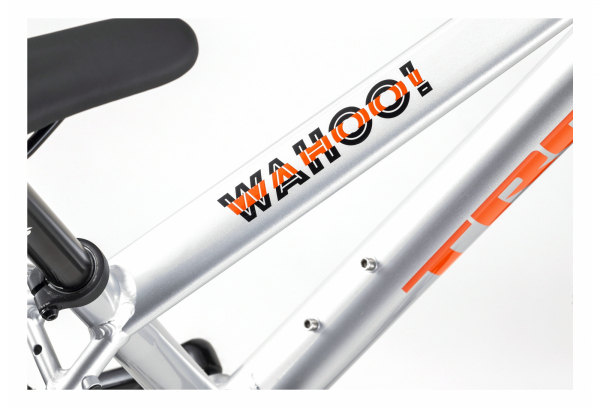 VTT Enfant 2023 Trek Wahoo 26'' Shimano Acera / Altus 8V Argent / Orange – Image 2